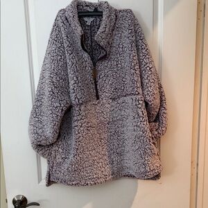 Time and Tru Purple Teddy Jacket